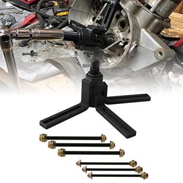 Imagem de RYANSTAR RACING Extrator de volante divisor de cárter de motocicleta para bicicleta suja automotiva ATV ferramenta para desmontar motor 2 ou 4 tempos cárteres 500 CC e abaixo, vem com braços