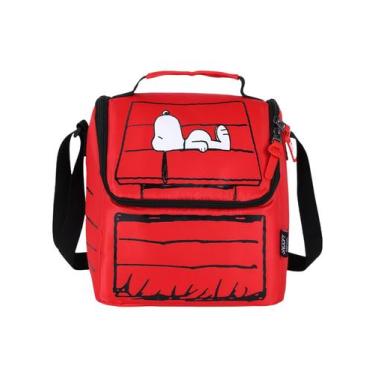 Imagem de Lancheira Térmica Snoopy Merendeira Casa LA42882 - Luxcel