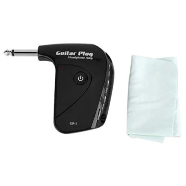 Imagem de LiebeWH Mini Amplificador de Guitarra, Amplificador de Fone de Ouvido Portátil Com Efeito de Distorção Clássico para Músicos e Sessões de Prática