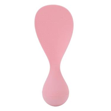 Imagem de TOPINCN Pá de Arroz, Colher de Arroz Antiaderente, Espátula de Colher de Arroz Com Plástico de Qualidade Alimentar, Colher de Panela de Arroz para Cozinha, Alimentos de Sushi (Rósea)