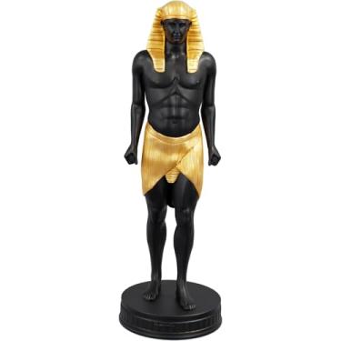 Imagem de Estátua Osíris Antinoo - Deus Egípcio Romano (Cor Aurum Noctis)