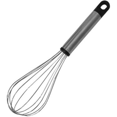 Imagem de Batedor Manual Profissional de Aço Inoxidável para Ovos e Massa, Utensílio de Confeitaria para Bolos, Prático