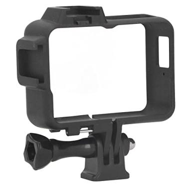 Imagem de Cryfokt Moldura Protetora de Câmera One RS Preta à Prova de Choque para Montagem Em Câmera de Ação Com Interface de Sapata Fria para Entusiastas e Profissionais da Fotografia