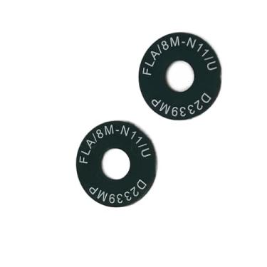 Imagem de ruichuang Lente de câmera traseira OEM compatível com Motorola Moto Edge 2024 XT2045 XT2405-1 2 peças/conjunto