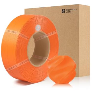 Imagem de 3DTOOLS Bambu 1,75 mm ABS refil filamento de alta dureza, alta velocidade e fácil impressão ecológica com RFID para Bambu Lab X1, P1 P2S, H2D AMS 1KG +/- 0,03 mm (sem carretel)