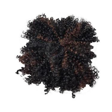 Imagem de Aplique Coque Afro Puff Fibra Sintética P90 - Cherey