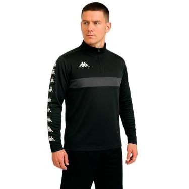 Imagem de Blusão Kappa Omini Masculino - Preto M-Masculino