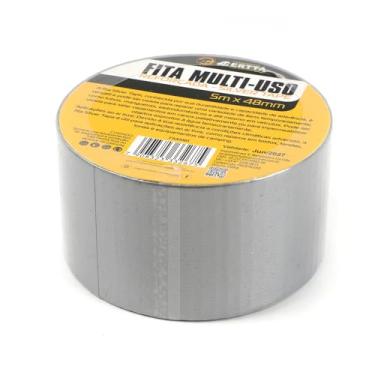 Imagem de FITA ADESIVA CINZA POLIETILENO 4,8CMX5M