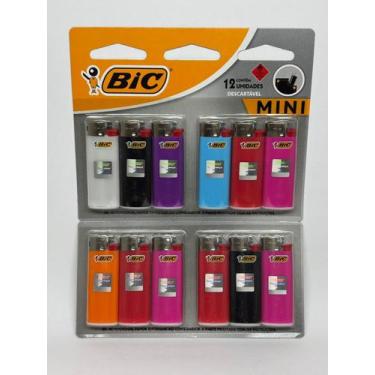 Imagem de Cartela com 12 mini bic original