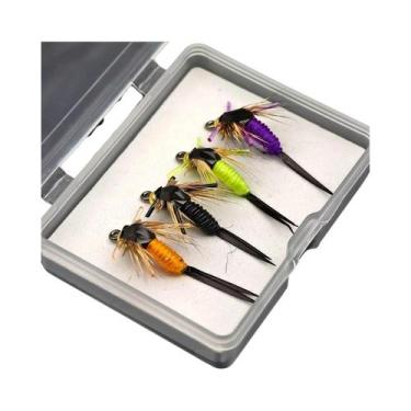 Imagem de Isca De Pesca Para Truta Com Design Realista ANFS, 4 Peças, Para Pesca