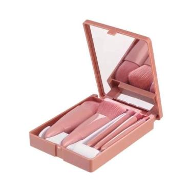 Imagem de Conjunto De Pincéis De Maquiagem Em Tamanho Viagem Com 5 Peças, Pincel