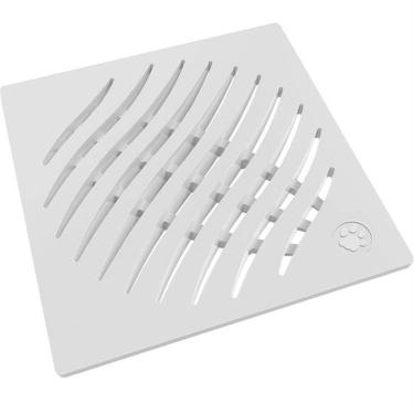 Imagem de Ralo Grelha Quadrada Branca Esgoto 100 Mm - 27.50.500.7 - Tigre