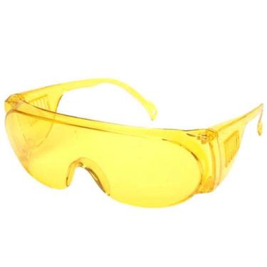 Imagem de Óculos de Segurança Ampla Visao Kalipso Panda CA 10344, Amarelo