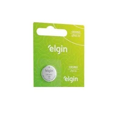 Imagem de Pilha Bateria Botão Elgin Litio Cr2450 3v