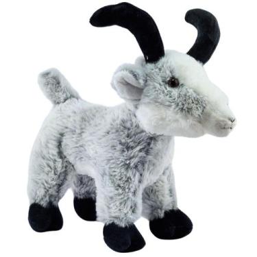 Imagem de Cabrito De Pelúcia Bode Cabra Montês Animais da Fazenda Fofo - Nikity 