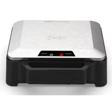 Imagem de Sanduicheira Eletrica Oster Inox 1000W Antiaderente Tripla Camada 127V