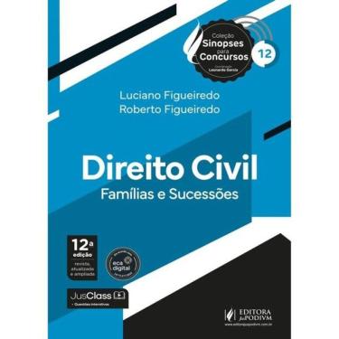 Imagem de Direito Civil - Famílias E Sucessões - Sinopses Para Concursos - 2026 - Vol. 12