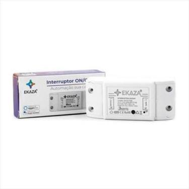 Imagem de Interruptor Wi-Fi + Bluetooth Inteligente Ekaza On/Off
