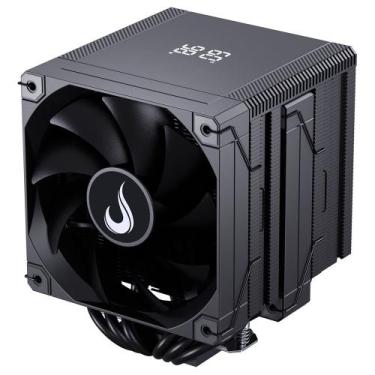 Imagem de Air Cooler Gamer Rise Mode Temp 6 Pro Black, AMD e Intel, 120mm, Preto