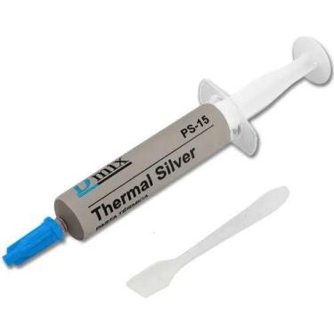 Imagem de Pasta Térmica Prata 5g Thermal Silver C/ Pazinha PS15 Seringa - dex