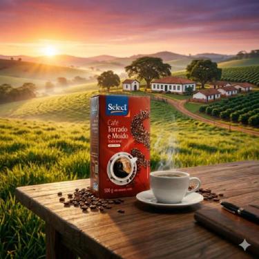 Imagem de CAFE SELECT TORRADO E MOIDO A VACUO - 500 Grs