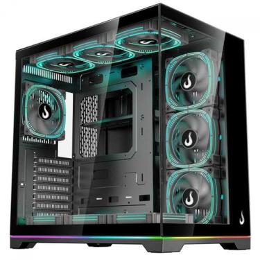 Imagem de Gabinete Gamer Rise Mode Galaxy Glass Standard V2 Led ARGB, Mid Tower,