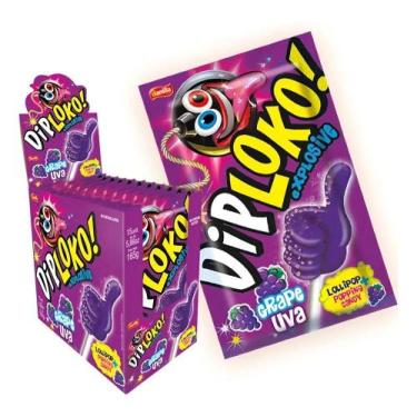 Imagem de Pirulito Dip Loko Pó Explode Na Boca 15 Un 11g Cada- Sabores