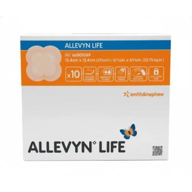 Imagem de Curativo Allevyn Life Smith Nephew  Unidade - SmithNephew, 15,4 × 15,4