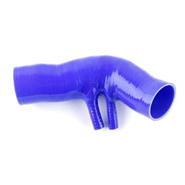 Imagem de LUXERAD Kit de mangueira de admissão de ar de silicone de desempenho de 4 camadas para Mini Cooper S Hatchback R53 2002-2006 (azul)