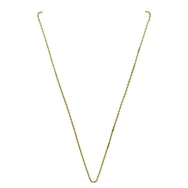 Imagem de Corrente Prata c/ Ouro 18K Veneziana 0.70mm 45cm