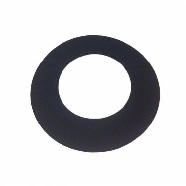 Imagem de Anel De Acabamento Preto Para Laje Ou Parede Para Dutos De 250 Mm De Diâmetro