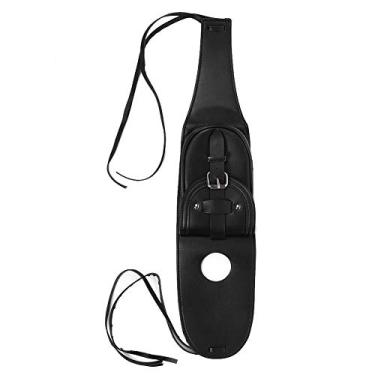 Imagem de Capa de tanque de combustível de couro PU para motocicleta almofada de painel bolsa de babador adequada para XL 883 1200 painel saco de tanque de combustível bolsa de tampa de combustível PU saco de combustível para motocicleta saco de tanque de combustível para tanque de combustível SPORTSTER tanqu