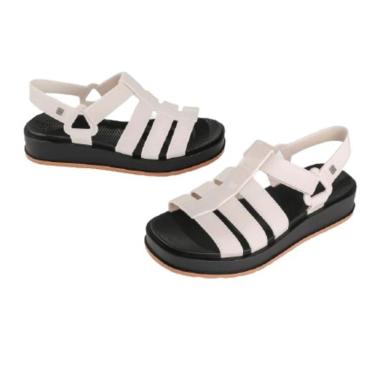 Imagem de Sandalia Papete Casual Feminina Flatform Zaxy 18421