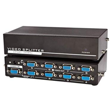 Imagem de Vídeo Splitter 1x8 Distribuidor de Sinal VGA