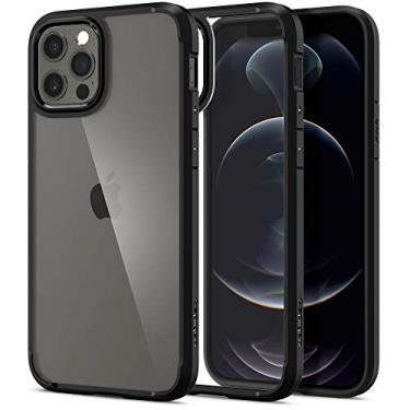 Imagem de Capa Spigen Ultra Hybrid projetada para iPhone 12 / iPhone 12 Pro (2020) - Preto fosco