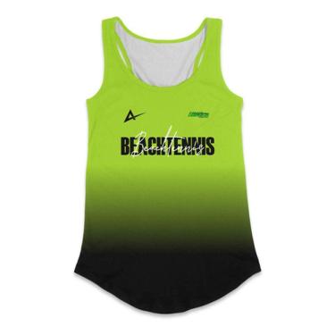 Imagem de Regata Fem Beach Tennis Verde