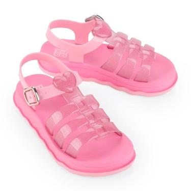 Imagem de Sandália infantil mna Zaxy 18968 Grendene Power love Glitter