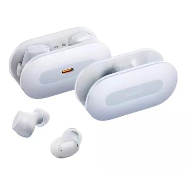 Imagem de Fone de ouvido Bluetooth sem fio Baseus_Bowie EZ10 - Bluetooth 5.3, Original HiFi Earbuds Esportivos, Carregamento Rápido, Baixa Latência (Branco)