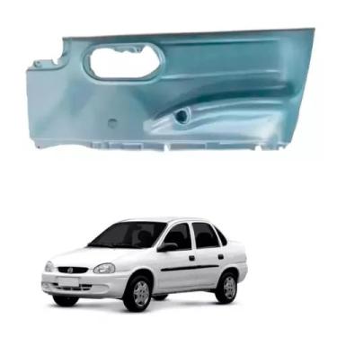 Imagem de FORRO PORTA CINZA DIANTEIRA DIREITO CORSA 4 PORTAS SEDAN CLASSIC 96 A 2016 HATCH 96 A 2002 MANUAL