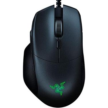 Imagem de Razer Basilisk Essential Mouse para jogos: Sensor óptico de 6400 DPI - Iluminação RGB cromada - 7 botões programáveis - Interruptores mecânicos - Preto clássico
