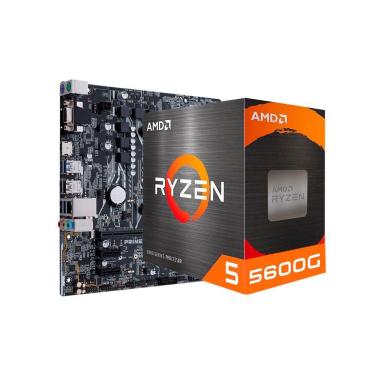 Imagem de Kit Upgrade Amd Ryzen 5 5600G, Placa Mae A320m, Neologic - Nli84579
