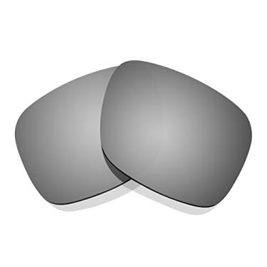 Imagem de Littlebird4 Lentes de reposição para óculos de sol Oakley Holbrook OO9102 com excelente polarização (espelho de titânio)
