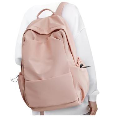 Imagem de Mochila escolar casual mochila preta para livros.., A - rosa, Large