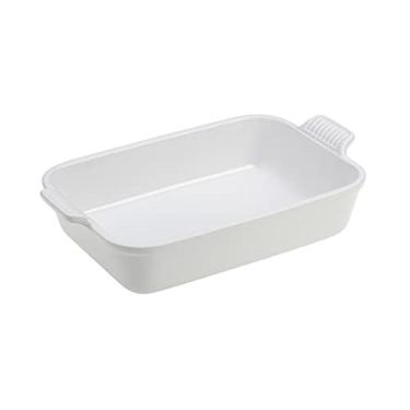 Imagem de Le Creuset Travessa Retangular Heritage 32 cm Cerâmica Branco