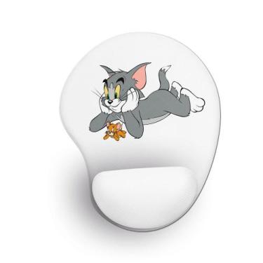 Imagem de Mouse Pad Ergonômico Tom e Jerry 24x19cm - Artgeek