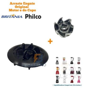 Imagem de Kit de Arrastes Originais do Copo e Motor para Liquidificadores Philco