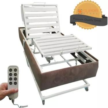Imagem de Cama Articulada Diamond Motorizada + Colchão D33 - Supra Steel