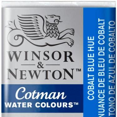 Imagem de Aquarela Winsor & Newton Cotman Pastilha 179 Cobalt Blue Hue - WINSOR 