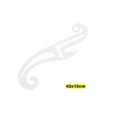 Imagem de Régua Curva Francesa 42x12 Molde Alfaiate - Taiwnan collection 