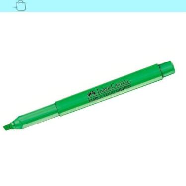 Imagem de Marca-Texto Grifpen Faber Castell Diversas Verde Superflore - Faber-ca